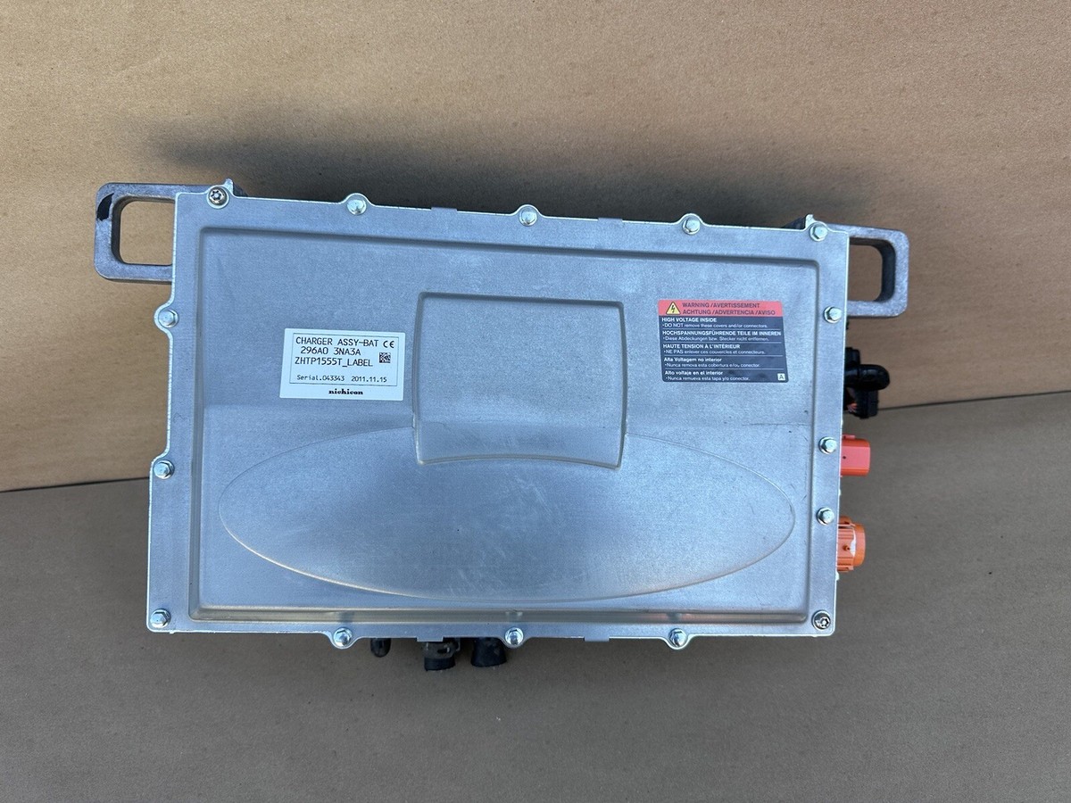2011-2012 Nissan Leaf EV On Board Charger Charging Unit 296A03NA3A