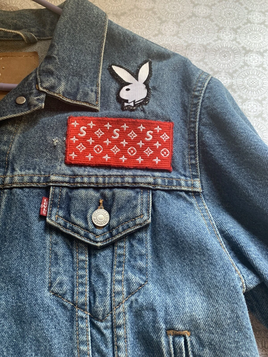 Supreme Supreme x Playboy Denim Trucker Jacket (Black)