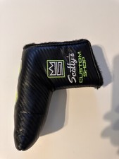 Scotty Cameron 2008 CUSTOM SHOP SELECT SUBLIME LIME Putter Cover Black Carbon