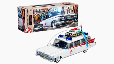 GHOSTBUSTERS HASBRO 1984 ECTO 1 PLASMA SERIES CAR 1:18 HASBRO PULSE NEW SEALED