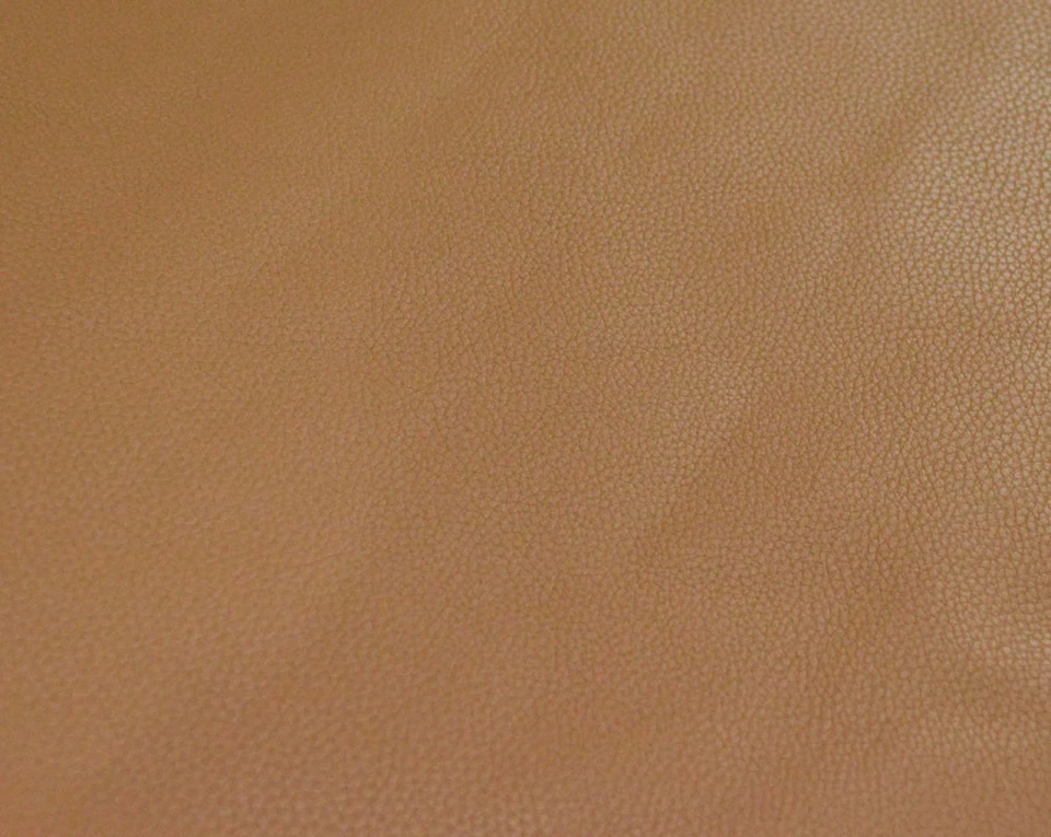 Funda de cojín para colchones gruesos suaves de cuero sintético redondo tostado/caqui pb310r personalizada Foto 4 de 4