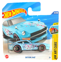 Hot Wheels Datsun 240Z Hw Art Cars 4/10 2025 62/250 1:64 Modellauto Spielzeug