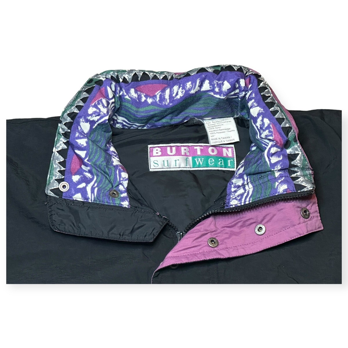 BURTON スノーボードジャケット Mサイズ エスニック柄 BURTON スノーボードジャケット Mサイズ エスニック柄 BURTON