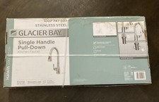 Glacier Bay 1007 747 507 Single Handle Pulldown Faucet Halwin Stainless Steel
