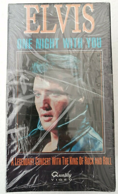 ELVIS One Night With You Aloha from Hawaii '68 Comeback VHS NEW 3167 3168 3169