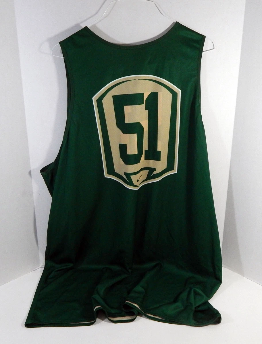 Late 2000s UAB Blazers 51 Game Issued Green Gold Practice Jersey 4XL 68 eBay