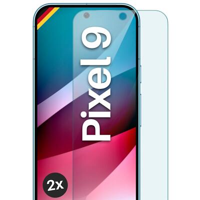 2x Echt Glas für Google Pixel 9 Panzerfolie HD Hartglas Premium Displayschutz