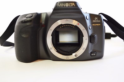 Near Mint 】Minolta α 303 SI SUPER SLR W/AF Zoom 28-80mm F4-5.6