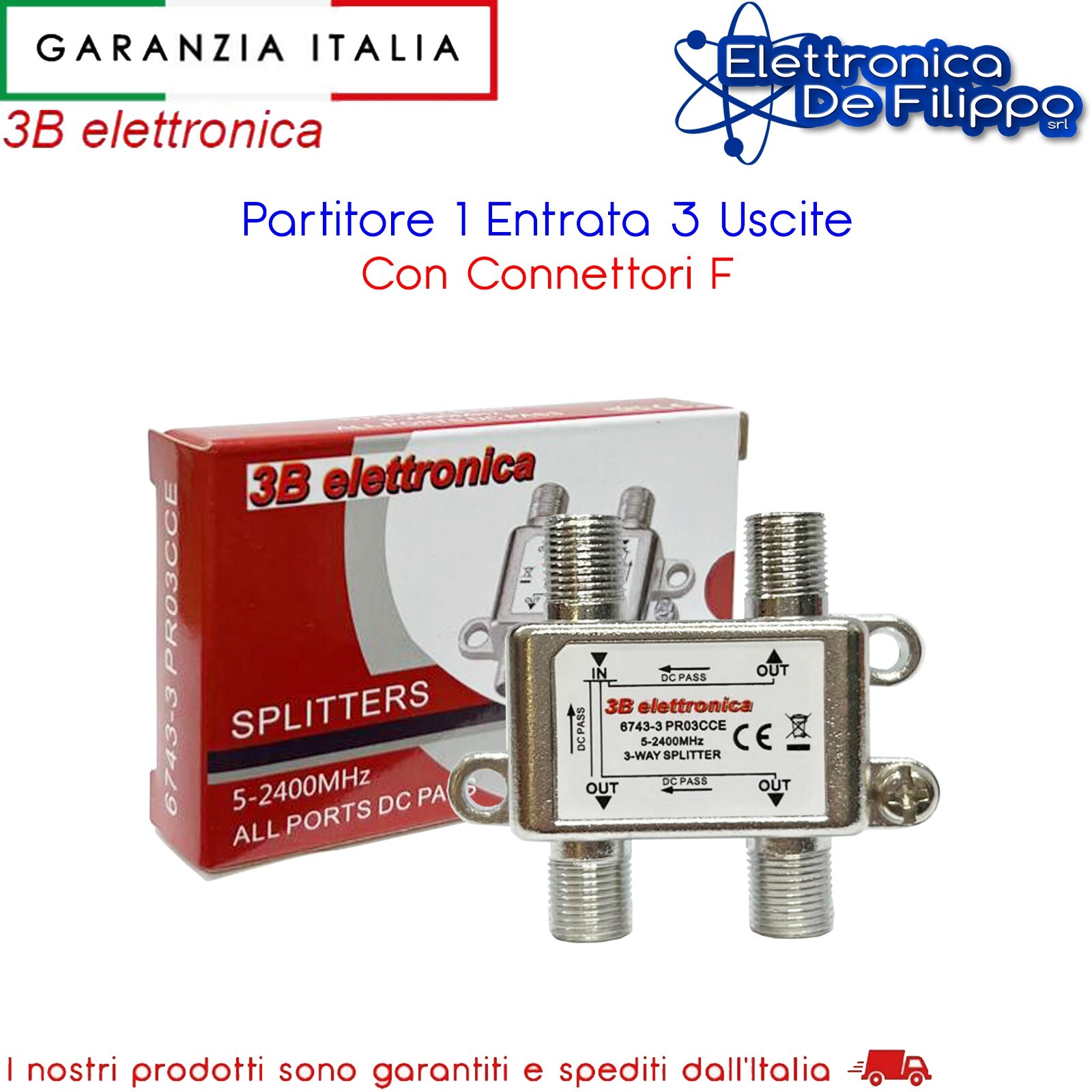 Splitter F FC-3SPLT-ST-KN