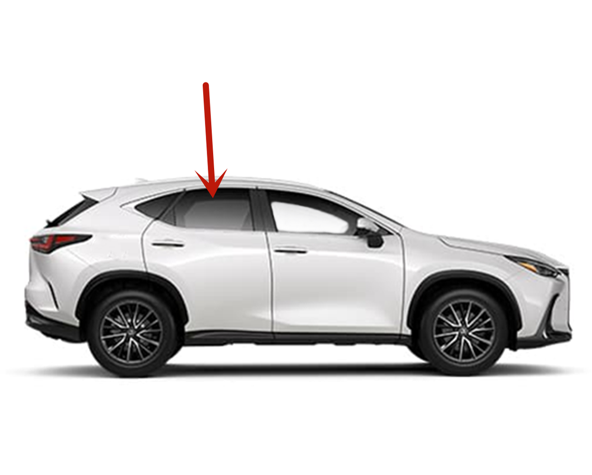 Fit 22-25 Lexus NX250 NX350 NX450 Passenger Right Side Rear Door
