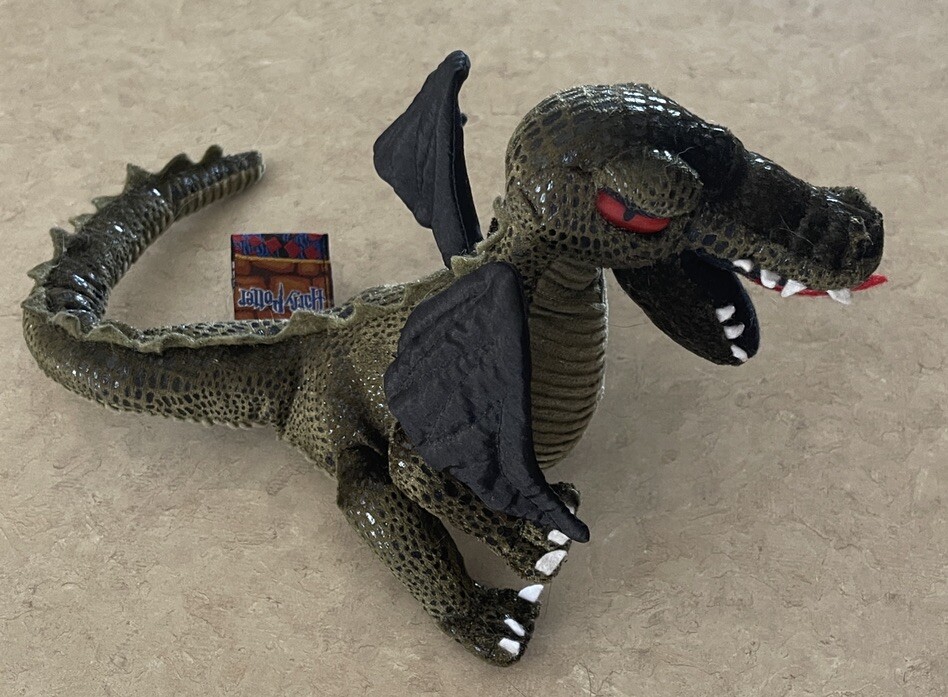 2000 GUND Harry Potter 10-Inch Norbert the Dragon Plush Stuffed Toy Warner Bros