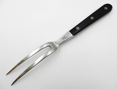 WUSTOF DREIZACK ROSTFREI STAINLESS STEEL CARVING FORK ~ MADE IN