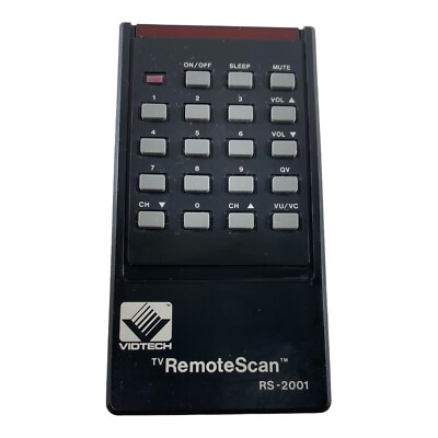 Vidtech RS-2001 Replacement Remote Control