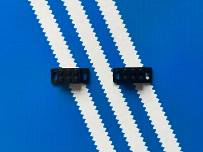 Adidas Original Lego Spitze Charm in schwarz - 100% authentisch - 1 Paar