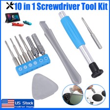 For Nintendo Switch SNES N64 NES Wii Triwing Screwdriver Repair Tool Kit 10 in 1