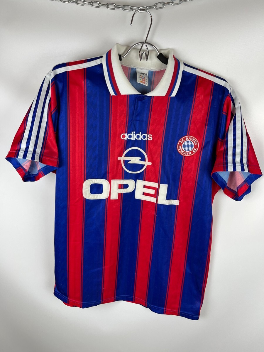 Bayern München adidas シャツ 赤青 Vintage 90's Adidas Bayern Munich Football Sweatshirt Soccer