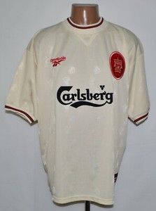 LIVERPOOL ENGLAND 1996/1997 AWAY FOOTBALL SHIRT JERSEY REEBOK SIZE XL ADULT | eBay