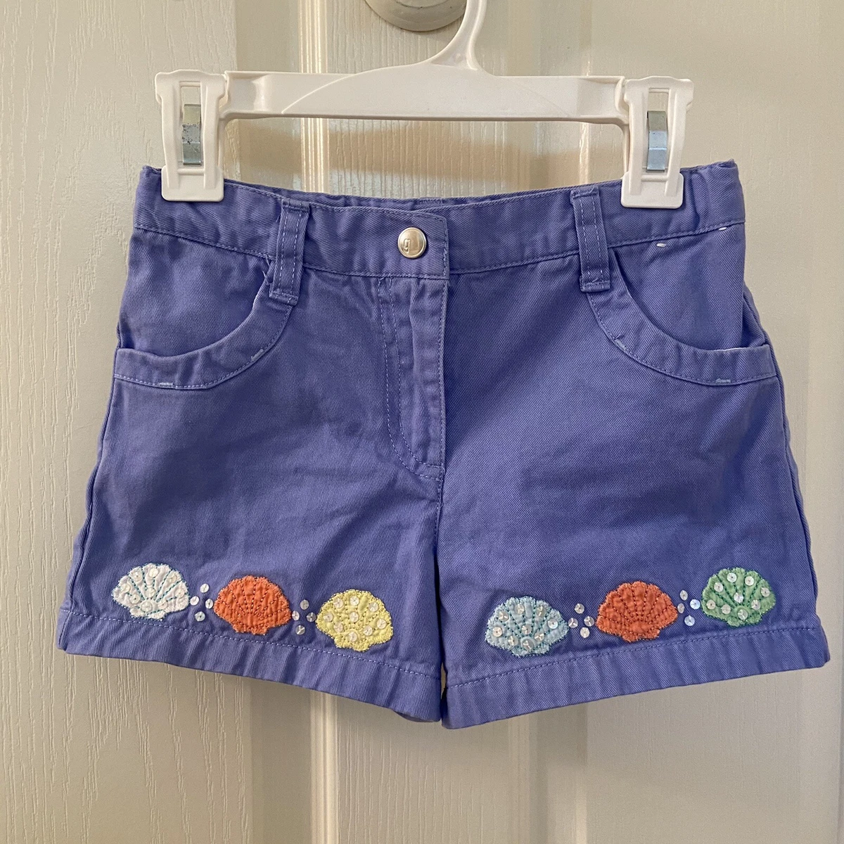 Short Bermuda Et Top Gymboree Taille 5-6 Ans - Ensemble Floral Reef Patchwork