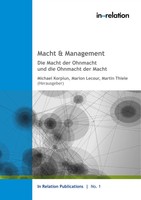 Macht & Management Die Macht Der Ohnmacht Und Die Ohnmacht Der Macht Taschenbuch