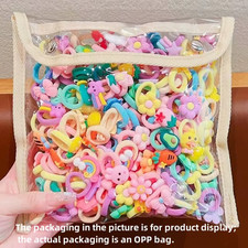Hair Band Rubber Band Children Tie Hair Rope Baby Girl Does Not Hurt Hair Rope L