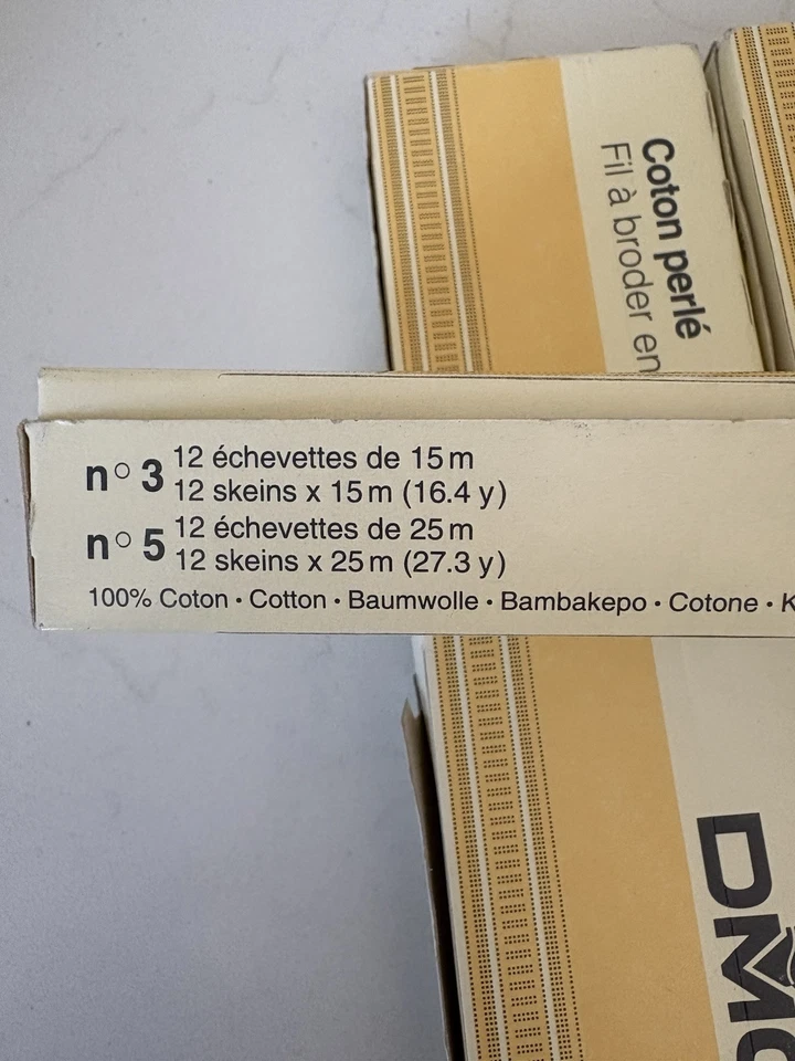 DMC® Pearl Cotton 115 SIZE 3: #3053 Grand Taint 16.4 Yds. 12 Skeins Per Box - Image 2 of 4