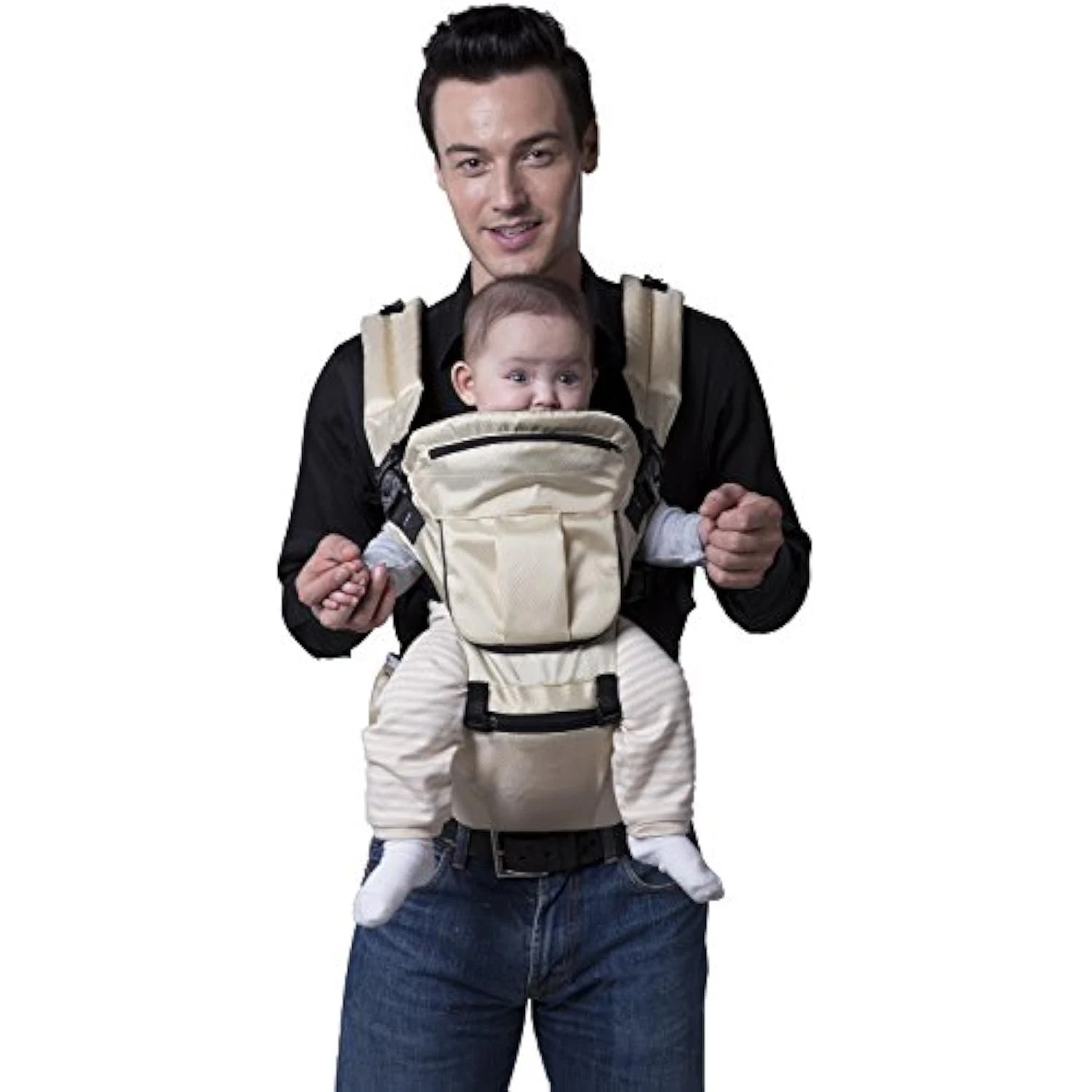 ECOSUSI Polyester Baby Carrier Infant Comfort Kid's Waist Stool Backpacks