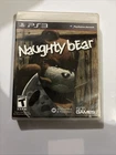 Naughty Bear Sony PlayStation 3 PS3, 2010 - Complete w/ Manual CIB Tested