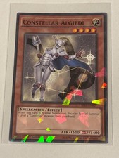 Yu-Gi-Oh Constellar Algiedi SP15-DE007 Star Pack Arc-V LP Shatterfoil 1st ed