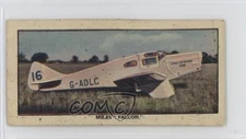 1938 Mars Famous Aeroplanes Pilots & Airports Miles Falcon #14 0a6