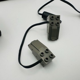 LEGO 9V Train 4548 Speed Regulator Controller + Power Adaptor + Track Wires Work