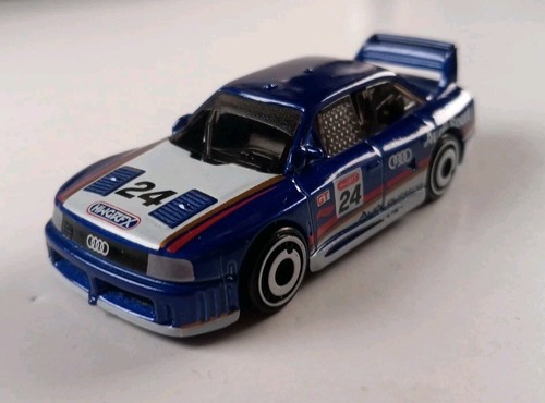 Hot Wheels Audi 90 Quattro – HW Turbo 4/5 – HTC64 – Short Card – Dunkelblau/weiß – Maßstab 1:64 – Mattel 2024
