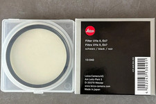 Leica E67 67mm Lens Filter UVa II Protection Filter Black 13040 NEW