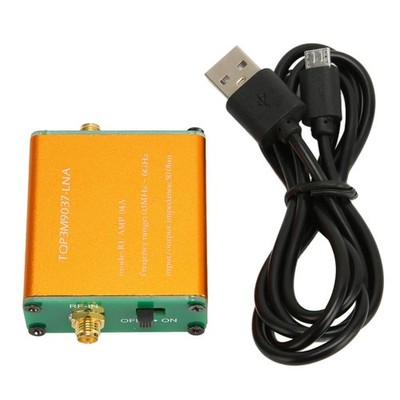 0,1 MHz-6 GHz Full Band Low Noise Amplifier 20 dB High Gain LNA RF Preamplifier
