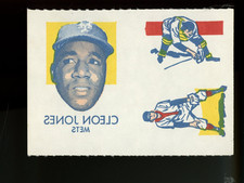 1971 Topps BaseBall Tattoo Cleon JONES - Mets