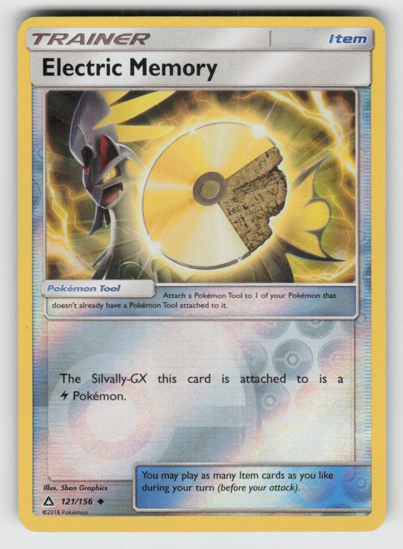 Reverse Holo Electric Memory 121/156 Uncommon Ultra Prism Near Mint