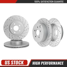 293mm Front 274mm Rear Brake Disc Rotors For Subaru Forester Subaru Xv Crosstrek