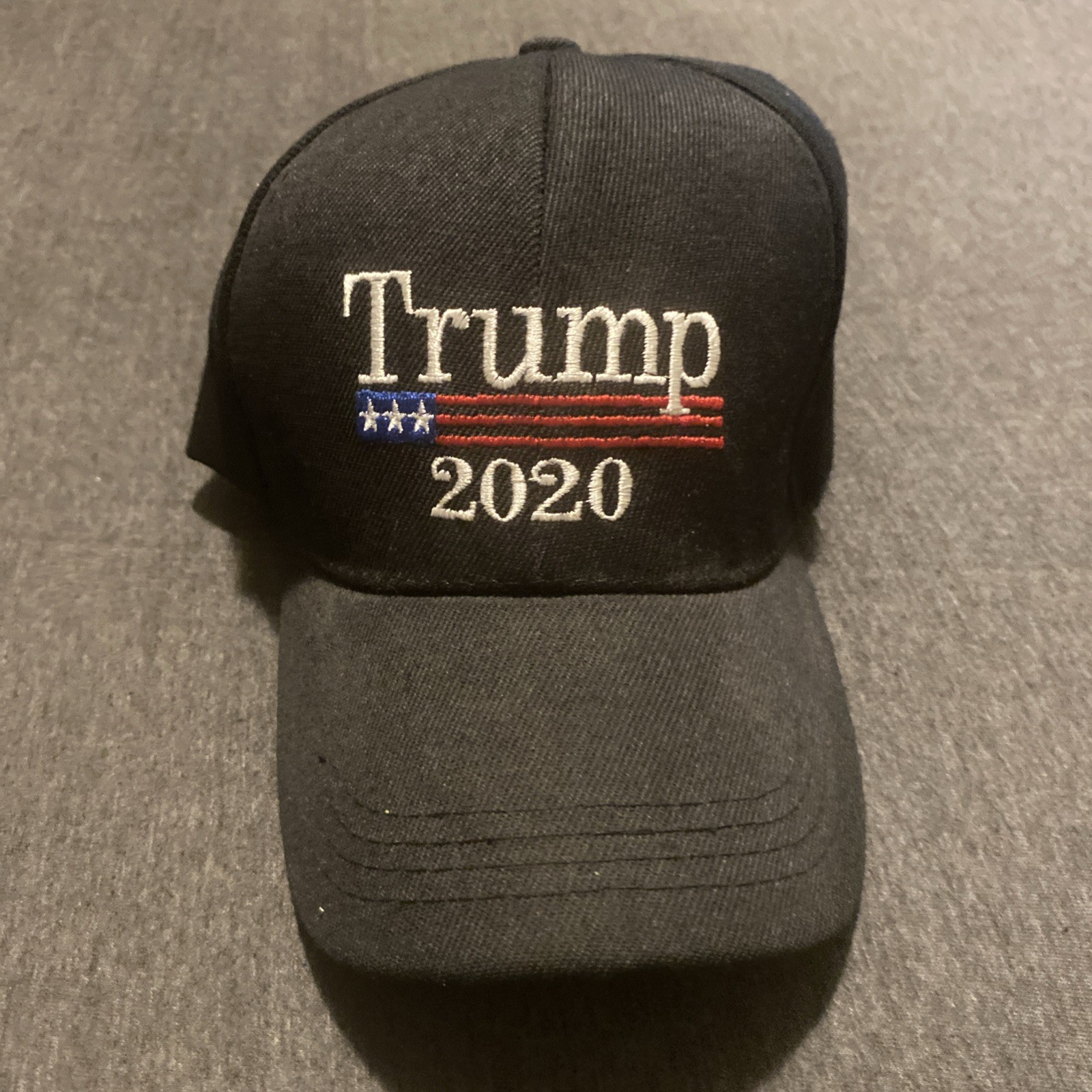 Donald Trump 2020 MAGA Embroidered Hat Keep America Great Black Cap