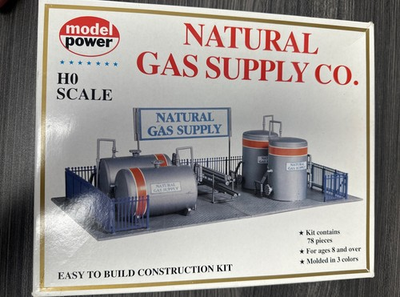 #ad Model Power HO Scale Kit #417 Natural Gas Supply NIB $28.99