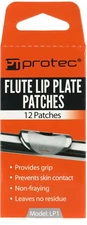 Protec LP1 Flute Lip Plate Patches - 12-pack (5-pack) Bundle