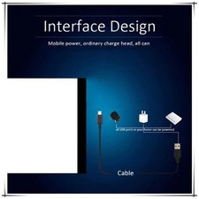 A5 LED Zeichnung Board Tracing Pad Lichtbox dimmbar Tischkunst kreative Nutzung