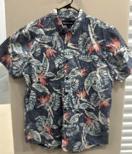 Molokai Surf Co. Button Up Hawaiian Shirt Men  s Large. Cotton. Short Sleeve