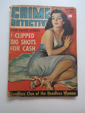 Vintage Crime Detective Magazine November 1942