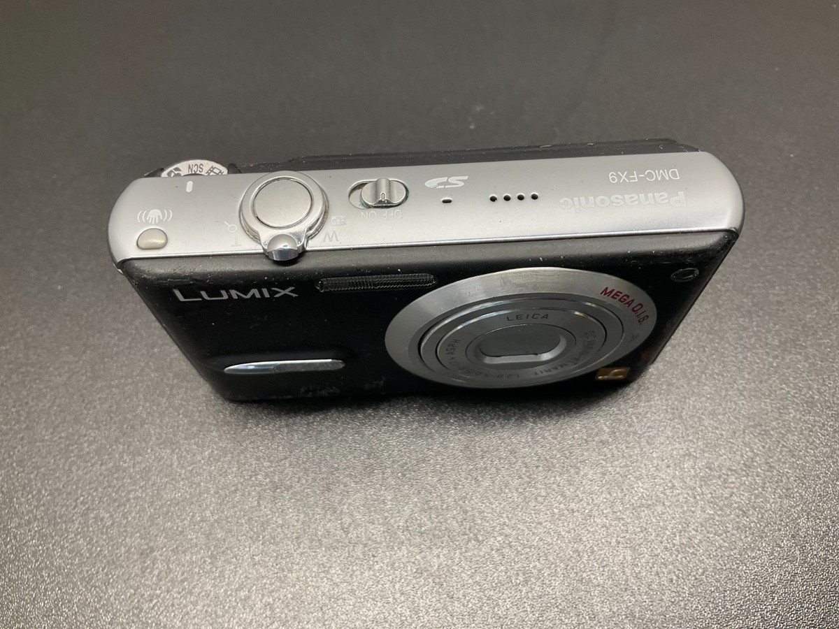 Panasonic LUMIX DMC-FX9 6.0MP Digital Camera - Black 37988985272| eBay