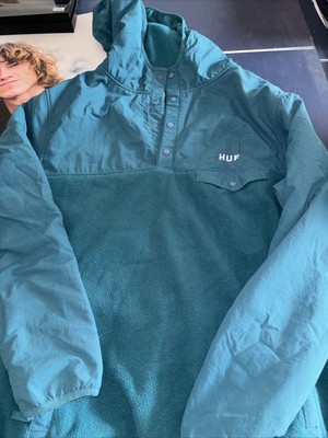 Huf Mens Jacket Fleece Size Small