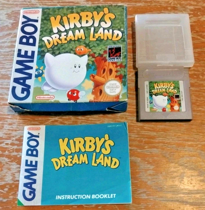Kirby's Dream Land - Nintendo Game Boy (Boxed with Instructions)