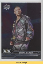 2024 Upper Deck AEW All Elite Wrestling Silver Foil Daniel Garcia #51 READ p0r