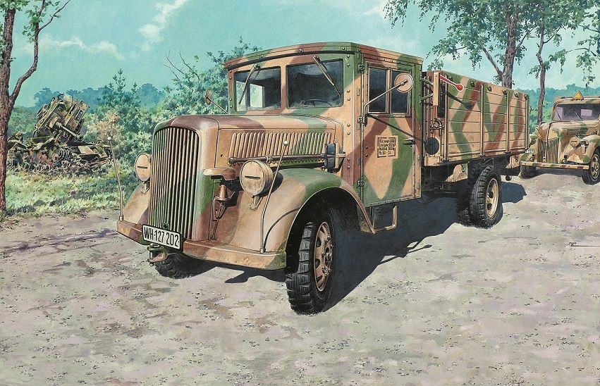 Roden 719 - 1:72 Opel Blitz (Mercedes L701) - New