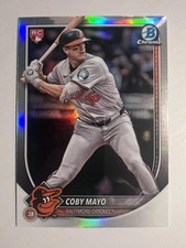 2025 Bowman Chrome #83b Coby Mayo - RED ROOKIE - SP