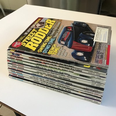 Street Rodder Magazine 2005 Full Year Lot 12 Issues Hot Rod Vintage Custom