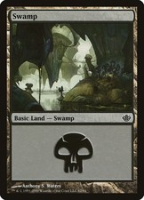 Swamp (62) #62 *Normal* (LP) - Duel Decks: Garruk vs. Liliana MTG